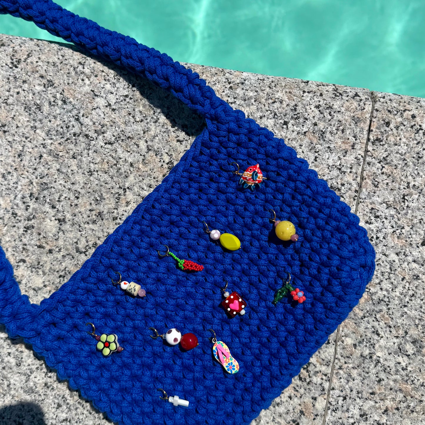Midi Blue Bag