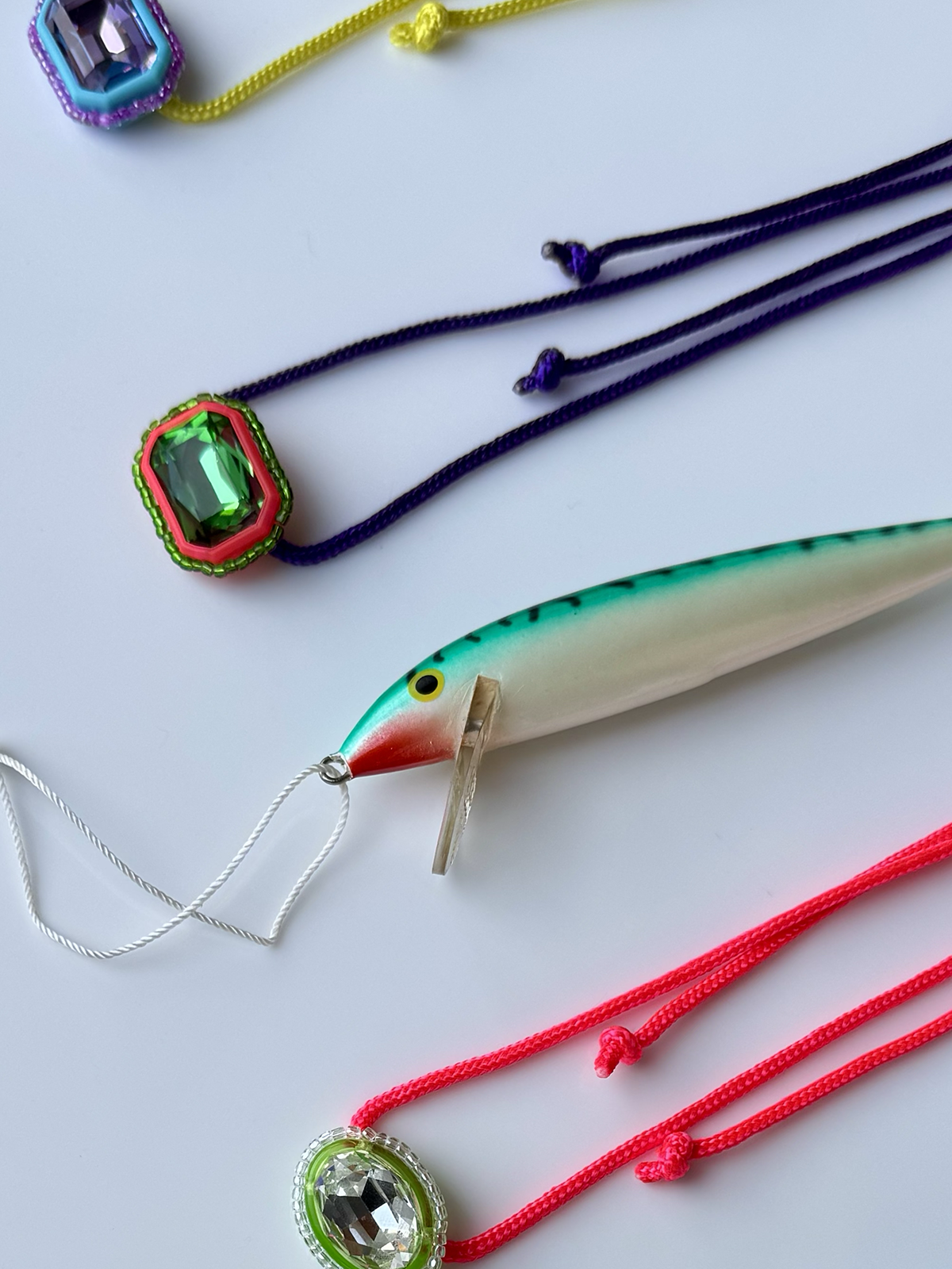 Choker Turquoise&Orange