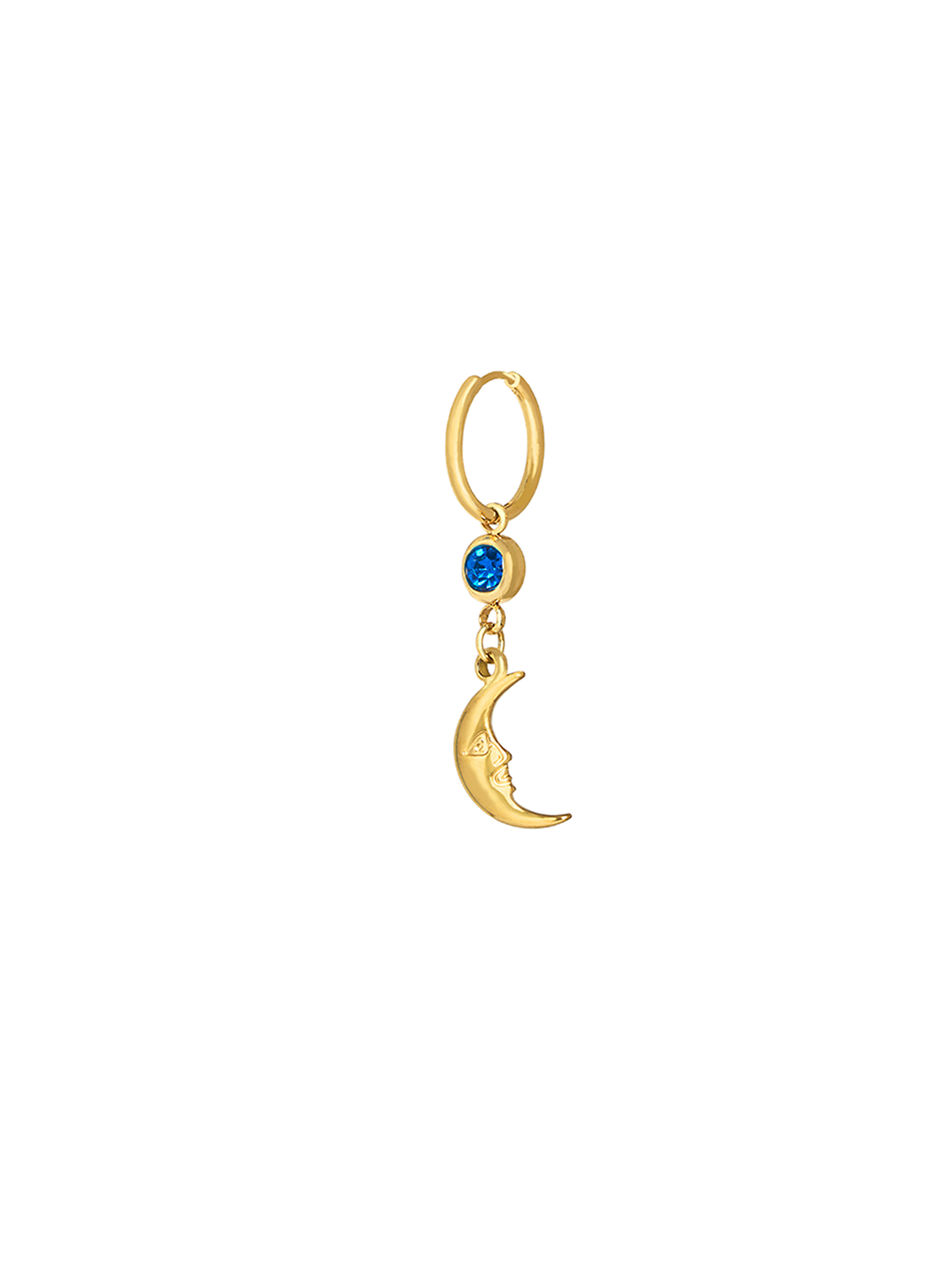 Blue Eclipse Earring