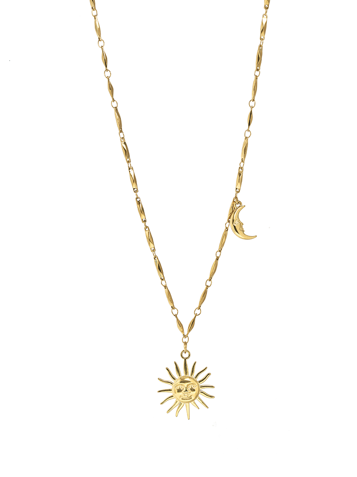 Twin Orbit Necklace