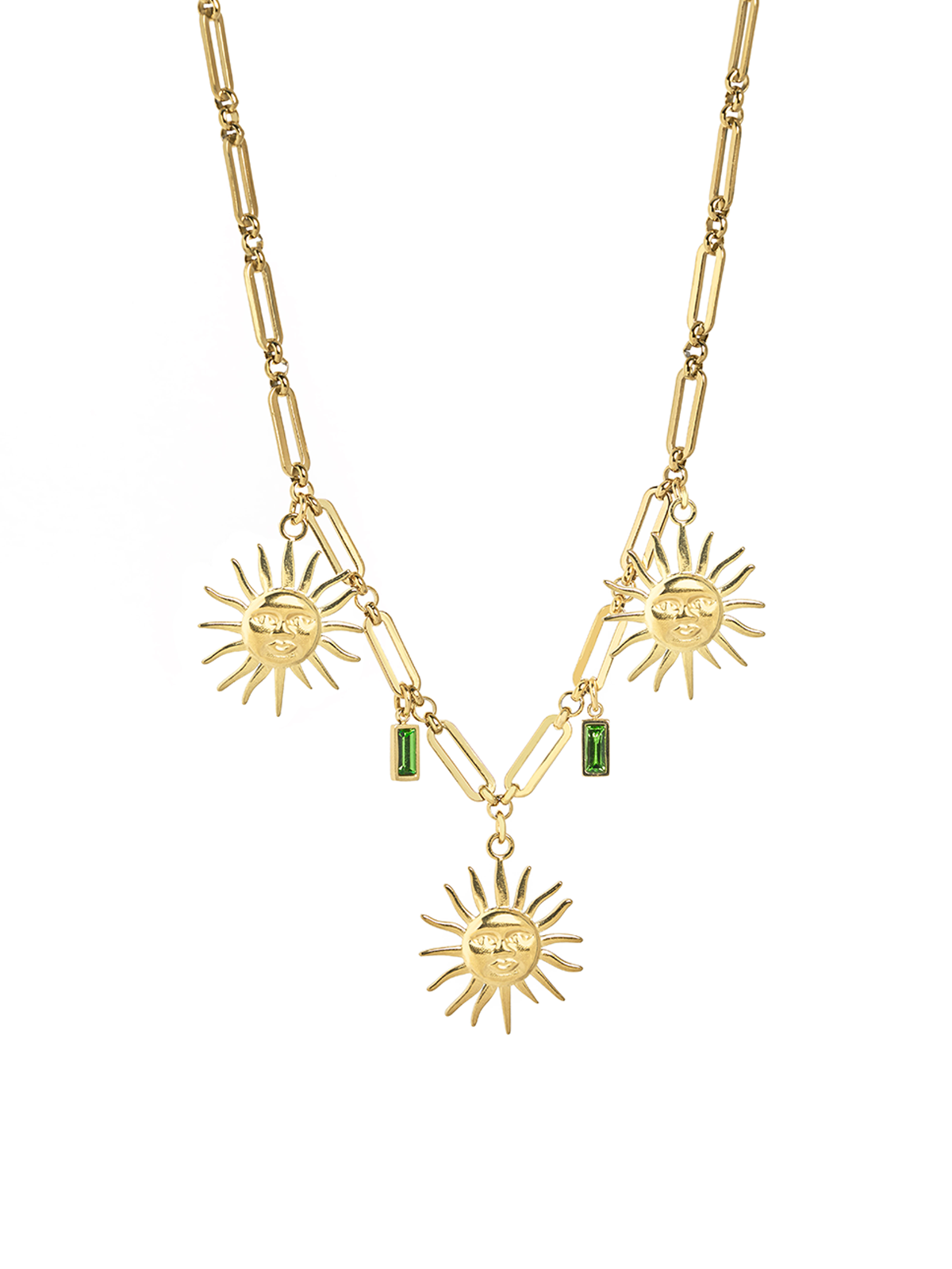 Solar Triad Necklace