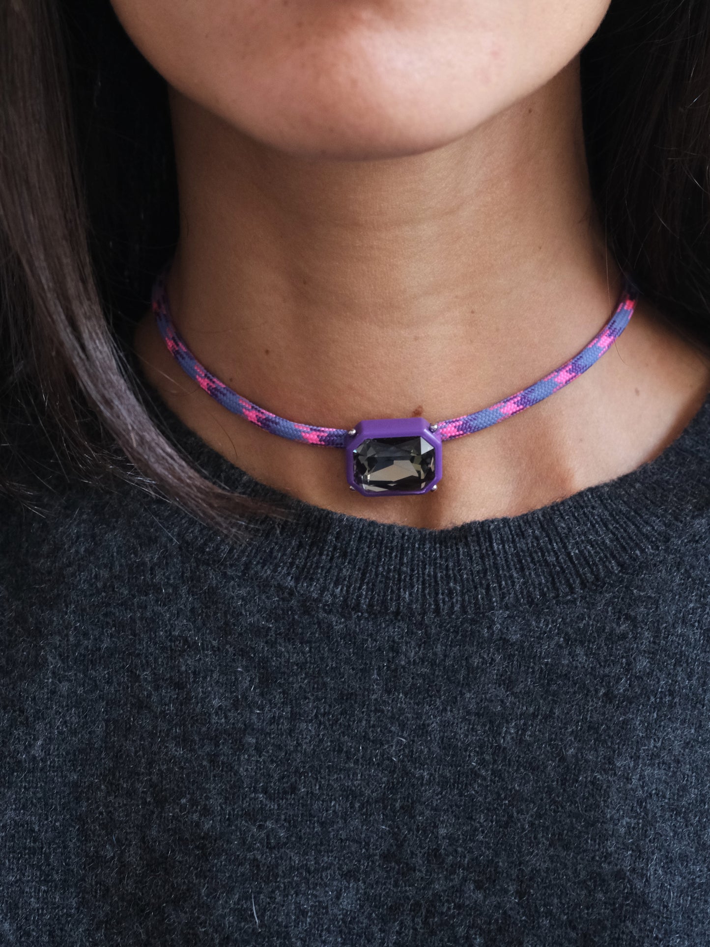 Choker Purple