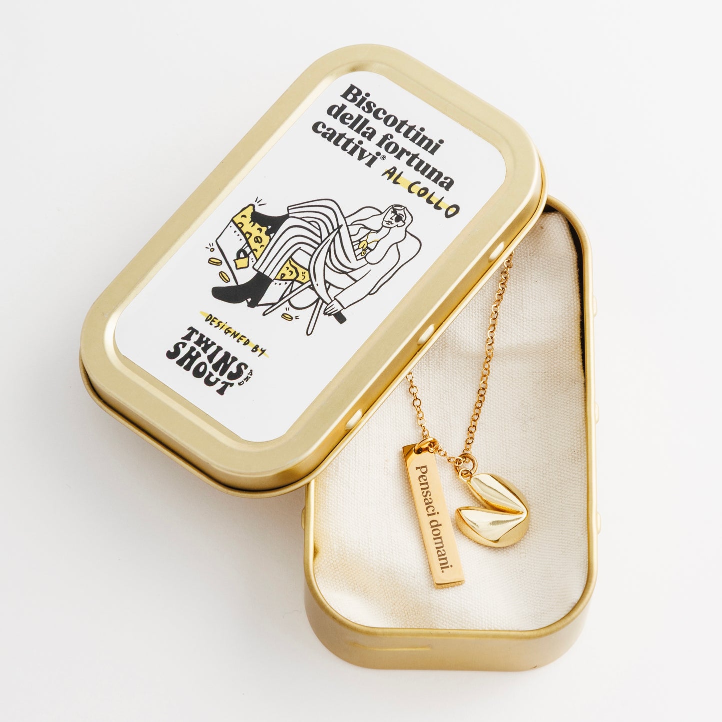 Necklace - Biscottini della fortuna cattivi