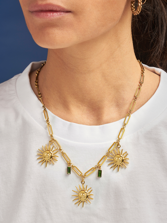 Solar Triad Necklace