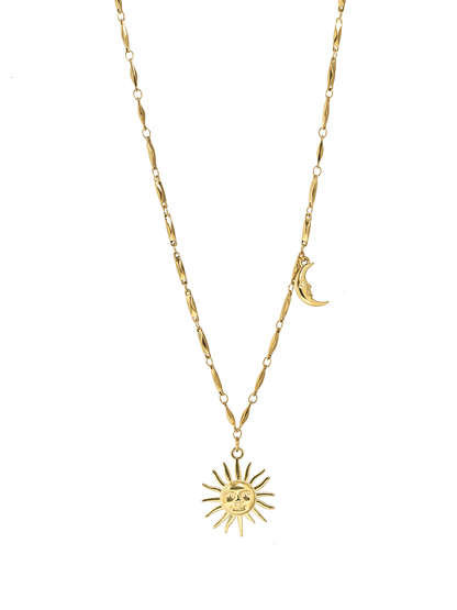Twin Orbit Necklace