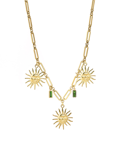 Solar Triad Necklace